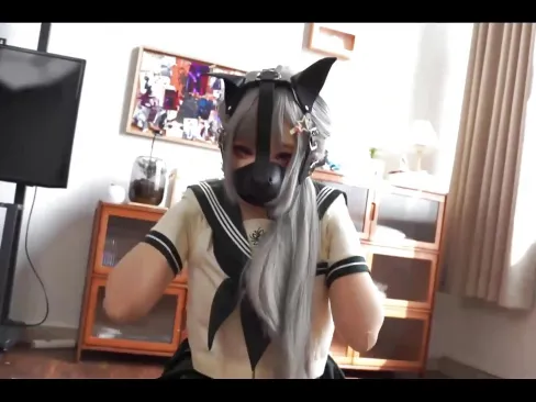 A Pet Slave Wrapped in Tight Fitting Clothes